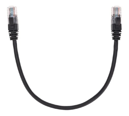 Rexant (02-0102-03) Патч-корд U/UTP, CAT 5e, RJ45-RJ45, 26AWG, LSZH, черный, 0,3м