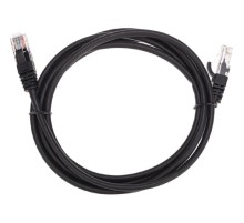 Rexant (02-0102-2) Патч-корд U/UTP, CAT 5e, RJ45-RJ45, 26AWG, LSZH, черный, 2м