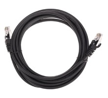 Rexant (02-0102-3) Патч-корд U/UTP, CAT 5e, RJ45-RJ45, 26AWG, LSZH, черный, 3м
