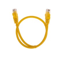 Rexant (02-0295-05) Патч-корд U/UTP, CAT 6, RJ45-RJ45, 26AWG, LSZH, желтый, 0,5м