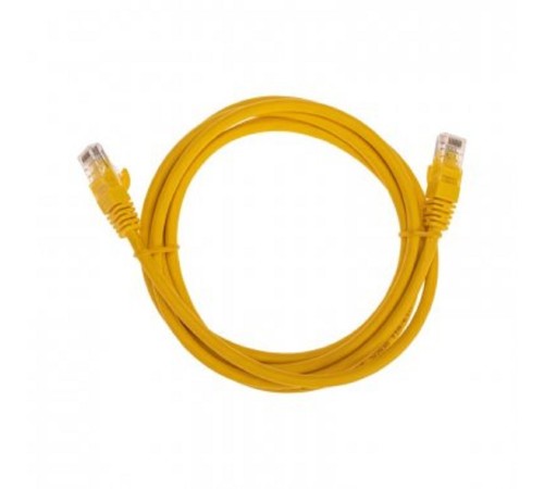 Rexant (02-0295-2) Патч-корд U/UTP, CAT 6, RJ45-RJ45, 26AWG, LSZH, желтый, 2м