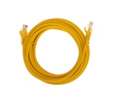 Rexant (02-0295-5) Патч-корд U/UTP, CAT 6, RJ45-RJ45, 26AWG, LSZH, желтый, 5м