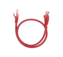 Rexant (02-0293-05) Патч-корд U/UTP, CAT 6, RJ45-RJ45, 26AWG, LSZH, красный, 0,5м
