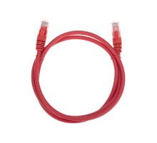 Rexant (02-0293-1) Патч-корд U/UTP, CAT 6, RJ45-RJ45, 26AWG, LSZH, красный, 1м