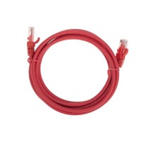 Rexant (02-0293-2) Патч-корд U/UTP, CAT 6, RJ45-RJ45, 26AWG, LSZH, красный, 2м