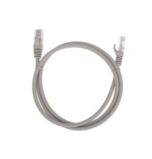Rexant (02-0290-1) Патч-корд U/UTP, CAT 6, RJ45-RJ45, 26AWG, LSZH, серый, 1м