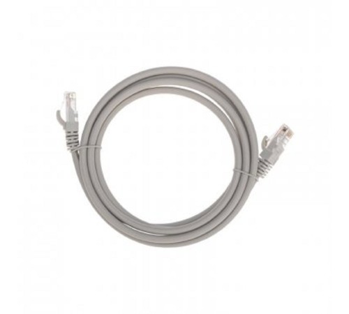 Rexant (02-0290-2) Патч-корд U/UTP, CAT 6, RJ45-RJ45, 26AWG, LSZH, серый, 2м