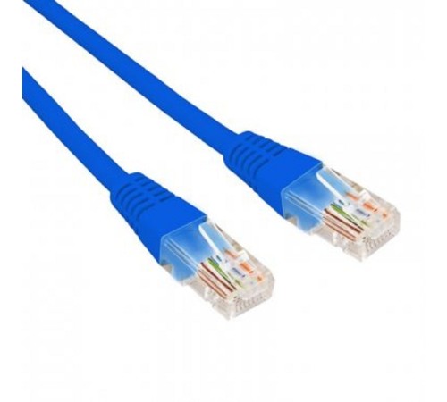 Rexant (02-0294-03) Патч-корд U/UTP, CAT 6, RJ45-RJ45, 26AWG, LSZH, синий, 0,3м