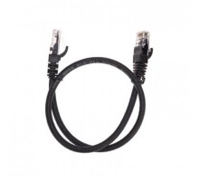 Rexant (02-0292-05) Патч-корд U/UTP, CAT 6, RJ45-RJ45, 26AWG, LSZH, черный, 0,5м