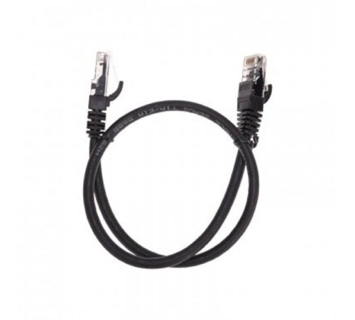 Rexant (02-0292-05) Патч-корд U/UTP, CAT 6, RJ45-RJ45, 26AWG, LSZH, черный, 0,5м