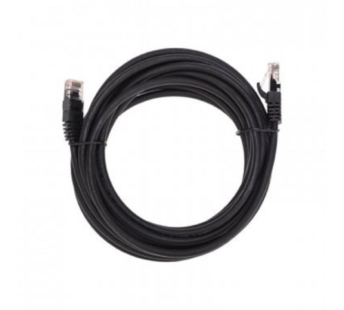 Rexant (02-0292-5) Патч-корд U/UTP, CAT 6, RJ45-RJ45, 26AWG, LSZH, черный, 5м