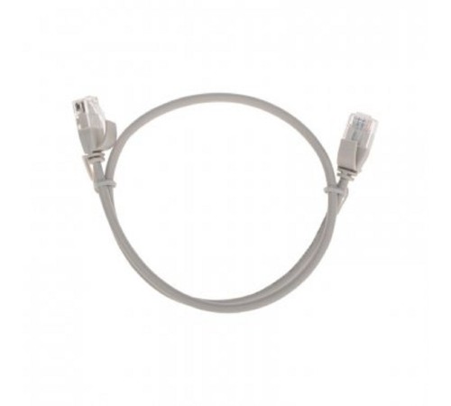 Rexant (02-0380-05) Патч-корд U/UTP, CAT 6A (10G), RJ45-RJ45, 28AWG, LSZH, серый, 0,5м Rexant (02-0380-05) Патч-корд U/UTP, CAT 6A (10G), RJ45-RJ45, 28AWG, LSZH, серый, 0,5м