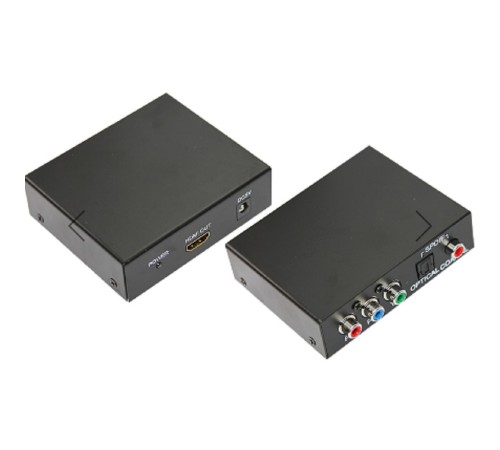Rexant (17-6904) Конвертер YPbPr + SPDIF / Toslink на HDMI, металл Rexant (17-6904) Конвертер YPbPr + SPDIF / Toslink на HDMI, металл