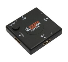Rexant (17-6912) Переключатель гнездо HDMI на 3 гнезда HDMI, без питания, пластик