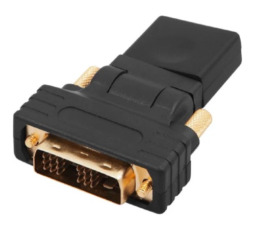 Rexant (17-6812) Переходник поворотный, штекер DVI-D - гнездо HDMI Rexant (17-6812) Переходник поворотный, штекер DVI-D - гнездо HDMI