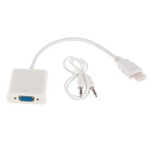 Rexant (17-6936) Переходник штекер HDMI - гнездо VGA, провод + шнур стерео 3,5мм