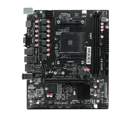 CBR A320M { Chipset A320, Socket AM4, 2*DDR4, mATX, VGA+HDMI, 1*PCIEx16/1*PCIEx1/1*M.2, 4*SATA3, 2*USB2.0 + 2*USB3.0, LAN 1Gb}