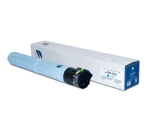 Тонер-картридж NVP совместимый NV-TN-221 Cyan для Konica Minolta bizhub C227/C287 (21000k) Тонер-картридж NVP совместимый NV-TN-221 Cyan для Konica Minolta bizhub C227/C287 (21000k)