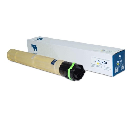 Тонер-картридж NVP совместимый NV-TN-221 Yellow для Konica Minolta bizhub C227/C287 (21000k) Тонер-картридж NVP совместимый NV-TN-221 Yellow для Konica Minolta bizhub C227/C287 (21000k)