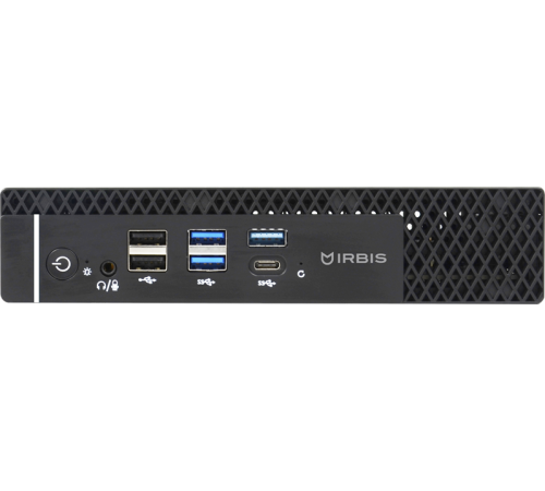 Персональный компьютер IRBIS Smartdesk mini PC i5-12400(6C/12T - 2.5Ghz), 16GB DDR4, 512GB SSD M.2, Intel UHD, 1xHDMI, 2xDP, , 1xUSB Type-C, 9xUSB Type-A, USB KB+Mouse, fTPM, DOS 1Y (SDCS5003HA)