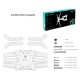 Кронштейн ONKRON ONKRON M5W (ONKRON M5 WHITE)