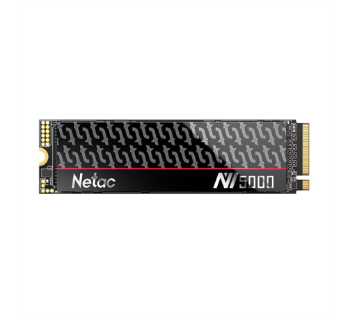 Ssd накопитель Netac SSD NV5000-T 2TB PCIe 4 x4 M.2 2280 NVMe 3D NAND, R/W up to 4800/4400MB/s, IOPS(R4K) 600K/700K, TBW 1280TB with heat spreader, 5y wty (NT01NV5000t-2T0-E4X) Ssd накопитель Netac SSD NV5000-T 2TB PCIe 4 x4 M.2 2280 NVMe 3D NAND, R/W up to 4800/4400MB/s, IOPS(R4K) 600K/700K, TBW 1280TB with heat spreader, 5y wty (NT01NV5000t-2T0-E4X)