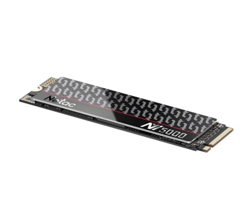Ssd накопитель Netac SSD NV5000-T 500GB PCIe 4 x4 M.2 2280 NVMe 3D NAND SSD, R/W up to 4800/2700MB/s, IOPS(R4K) 200K/440K, TBW 320TB, with heat spreader, 5y wty (NT01NV5000t-500-E4X) Ssd накопитель Netac SSD NV5000-T 500GB PCIe 4 x4 M.2 2280 NVMe 3D NAND SSD, R/W up to 4800/2700MB/s, IOPS(R4K) 200K/440K, TBW 320TB, with heat spreader, 5y wty (NT01NV5000t-500-E4X)
