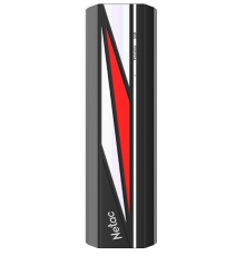 Ssd накопитель Netac ZX20L 256GB USB 3.2 Gen 2 Type-C External SSD, R/W up to 2000MB/1800MB/s, with USB C to A cable and 20Gbps USB C to C cable, 5Y wty (NT01ZX20L-256G-32BK)