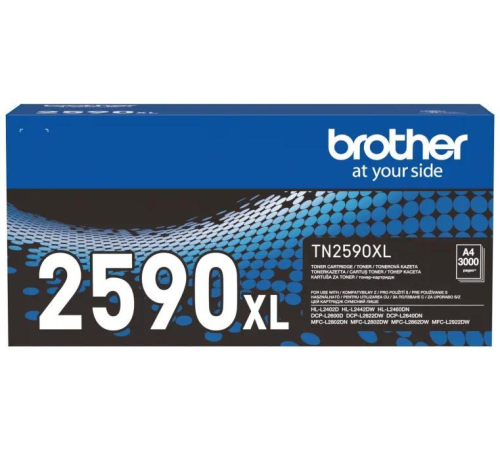 Тонер-картридж Brother TN-2590XL Картридж для Brother DCP-L2600/DCP-L2622/DCP-L2640/HL-L2402/HL-L2442/HL-L2460 (3 000 стр.) (TN2590XL)