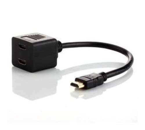 Rexant (17-6832) ПЕРЕХОДНИК шт.HDMI - 2гн.HDMI (провод) GOLD Rexant (17-6832) ПЕРЕХОДНИК шт.HDMI - 2гн.HDMI (провод) GOLD