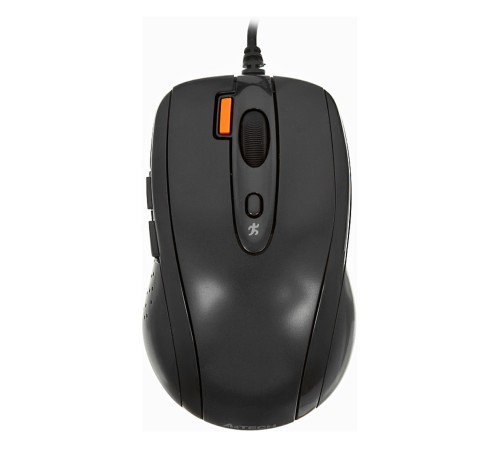 Мышь A4Tech V-Track Padless N-70FX черный оптическая (1600dpi) USB (7but) Мышь A4Tech V-Track Padless N-70FX черный оптическая (1600dpi) USB (7but)