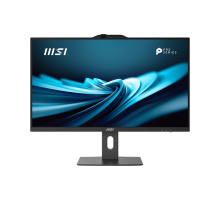 Моноблок MSI Pro AP272P 14M AiO 27" FHD(1920x1080)IPS AG Non-touch, Core i3-14100 (3.5GHz), 8Gb DDR5(1x8Gb), 512GB SSD M.2, Intel UHD, WiFi, BT, camera, WirelessKB&mouse Eng/Rus,No OS,1y war-ty, Black (9S6-AF8321-807)