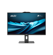 Моноблок MSI Pro AP272P 14M AiO 27" FHD(1920x1080)IPS AG Non-touch, Core i3-14100 (3.5GHz), 8Gb DDR5(1x8Gb), 512GB SSD M.2, Intel UHD, WiFi, BT, camera, WirelessKB&mouse Eng/Rus,No OS,1y war-ty, Black (9S6-AF8321-807)