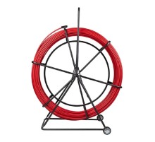 Rexant (47-1110) Протяжка кабельная (УЗК в тележке), стеклопруток, d=11,0мм, 100м, красная