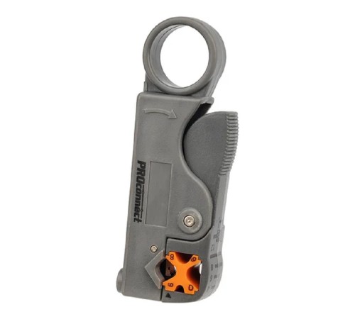 Proconnect (12-4011-4) Инструмент для зачистки коаксиального кабеля HT-332 RG-58, RG-59, RG-6