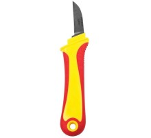 REXANT (12-4936) Нож монтажника, нержавеющая сталь, прямое лезвие