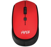 Мышь HIPER беспроводная HOMW-082 {1600dpi, красный, USB, 4кнп}