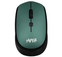 Мышь HIPER беспроводная HOMW-084 {1600dpi, зеленый, USB, 4кнп}