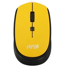 Мышь HIPER беспроводная HOMW-085 {1600dpi, желтый, USB, 4кнп}