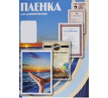 Пленка для ламинирования Office Kit 250мкм A4 (100шт) глянцевая 216x303мм Office Kit (PLP12123-1)