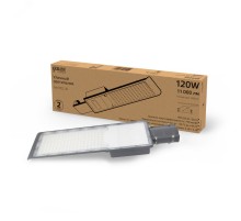 Светильник светодиодный уличный консольный LED ДКУ 120 Вт 11000 Лм 4000К IP65 190-250 В КСС Ш 546х170х67 мм Avenue Gauss