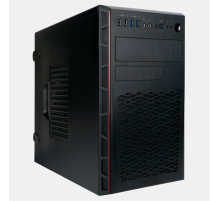 Корпус Mini Tower InWin EMR065 Black 600W PM-600ATX  U3.0*2+U2.0*2+A(HD)+intrusion switch  mATX (6196819)
