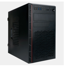 Корпус Mini Tower InWin EMR065 Black __________  U3.0*2+U2.0*2  A(HD) +intrusion switch mATX (6193033)