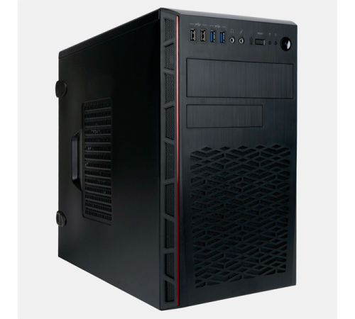 Корпус Mini Tower InWin EMR065 Black 600W PM-600ATX  U3.0*2+U2.0*2+A(HD)+intrusion switch  mATX (6196819)