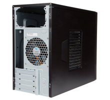 Корпус Mini Tower InWin EMR048 Black __________  U2.0*2+U3.0*2+A(HD)  mATX (без блока питания) (6192997)