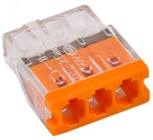 Iek UKZ30-203-001 Строительно-монтажная клемма СМК 772-203 (уп. 100 шт)