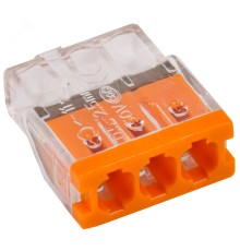 Iek UKZ30-203-001 Строительно-монтажная клемма СМК 772-203 (уп. 100 шт)