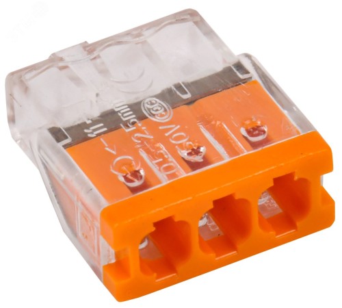 Iek UKZ30-203-001 Строительно-монтажная клемма СМК 772-203 (уп. 100 шт) Iek UKZ30-203-001 Строительно-монтажная клемма СМК 772-203 (уп. 100 шт)