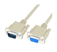 Bion Кабель RS-232 DB9M/DB9F, 1.8м, белый [BXP-CC-133-18]