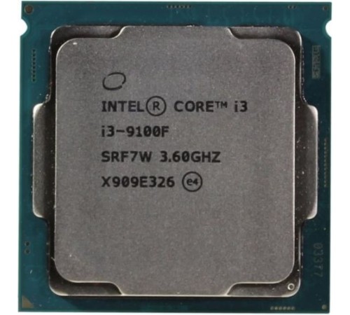 CPU Intel Core i3-9100F Coffee Lake OEM {3.60Ггц, 6МБ, Socket 1151v2} CM8068403358820/CM8068403377321